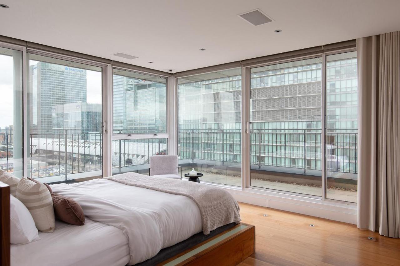 Leilighet The Canary Wharf Secret - Glamorous 3bdr Flat With Terrace And Parking *