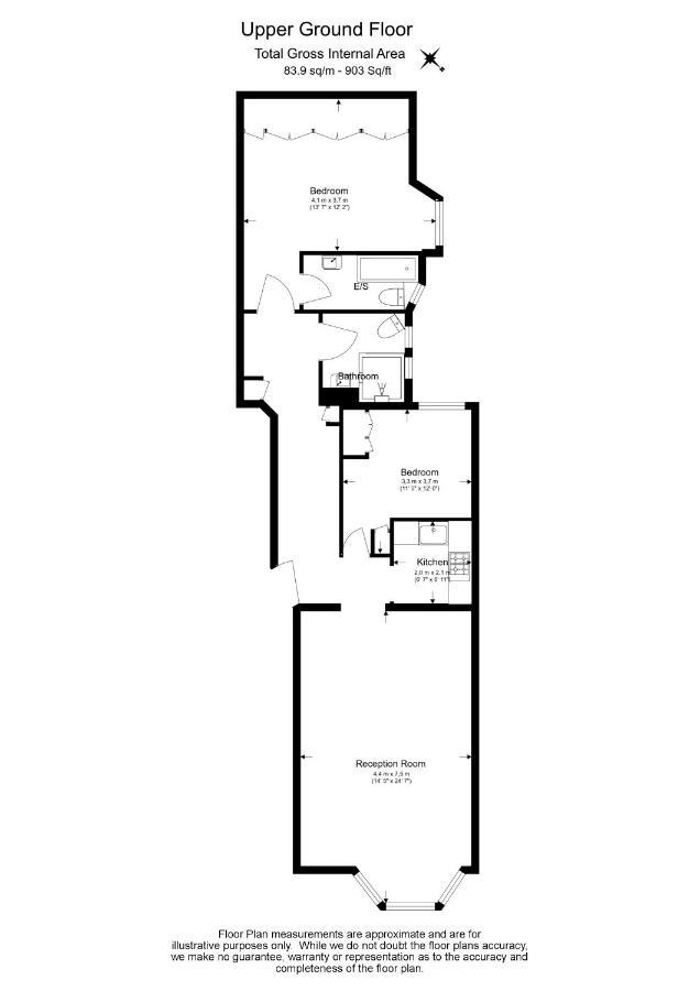 Apartment Kensington 2 Bed 2 Bath For 5 Guests *