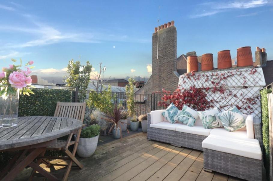 Leilighet Highgate Maisonette With Roof Terrace London