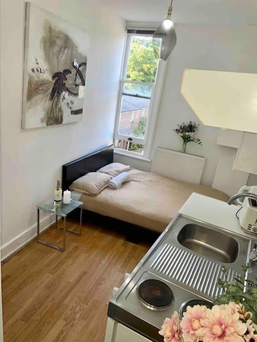 Private Studio Flat Close To Central With Smart Tv And Workspace * Londen