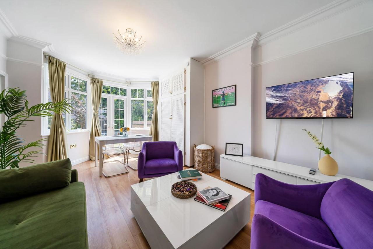 Apartment Lovely Garden Apartment In Wimbledon Town Centre With Private Parking By Wimbledon Holiday Lets London