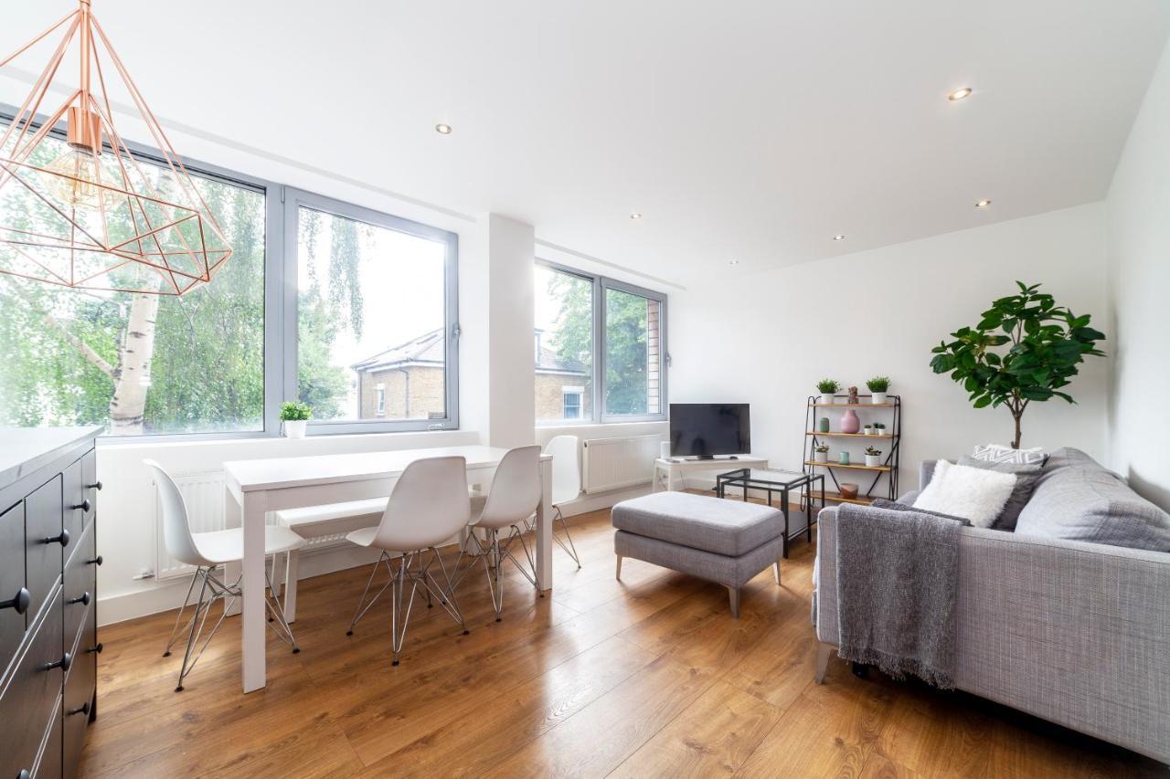 Modern And Bright 2 Bdr Flat In Clapham Common Apartamento