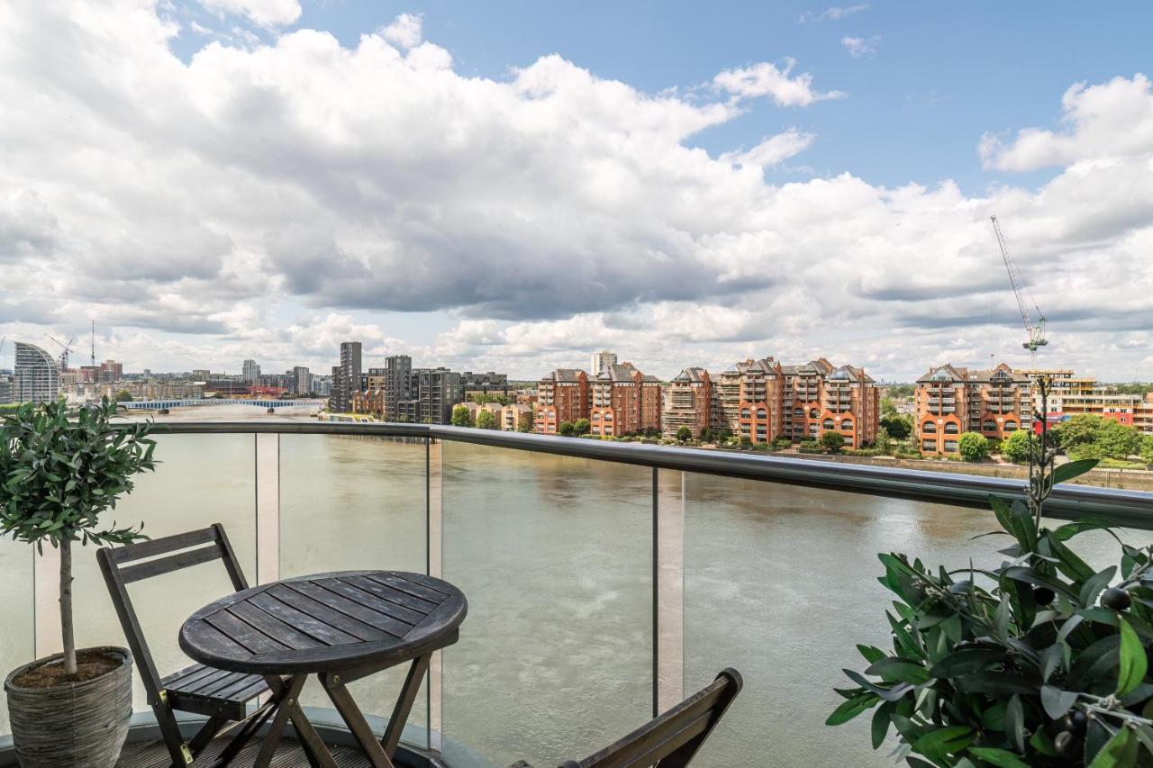 Livestay-stunning With Private Balcony & River Views Leilighet *