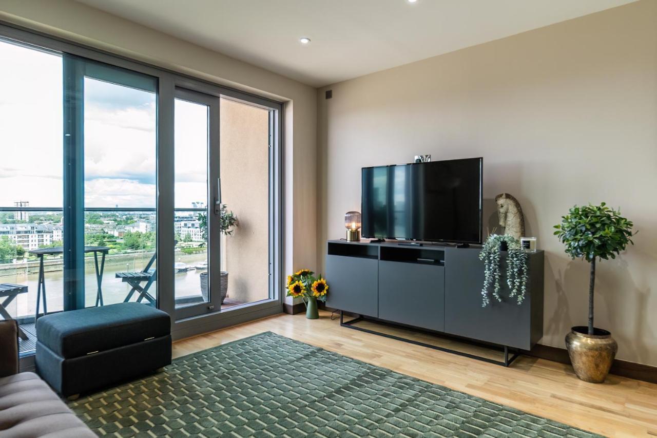 Leilighet Livestay-stunning With Private Balcony & River Views *