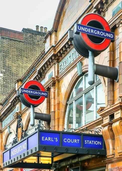Apartment Charming With Private Balcony, On 1st Floor, With 2 Bathrooms, 3 Min Walk To Earl's Court Station