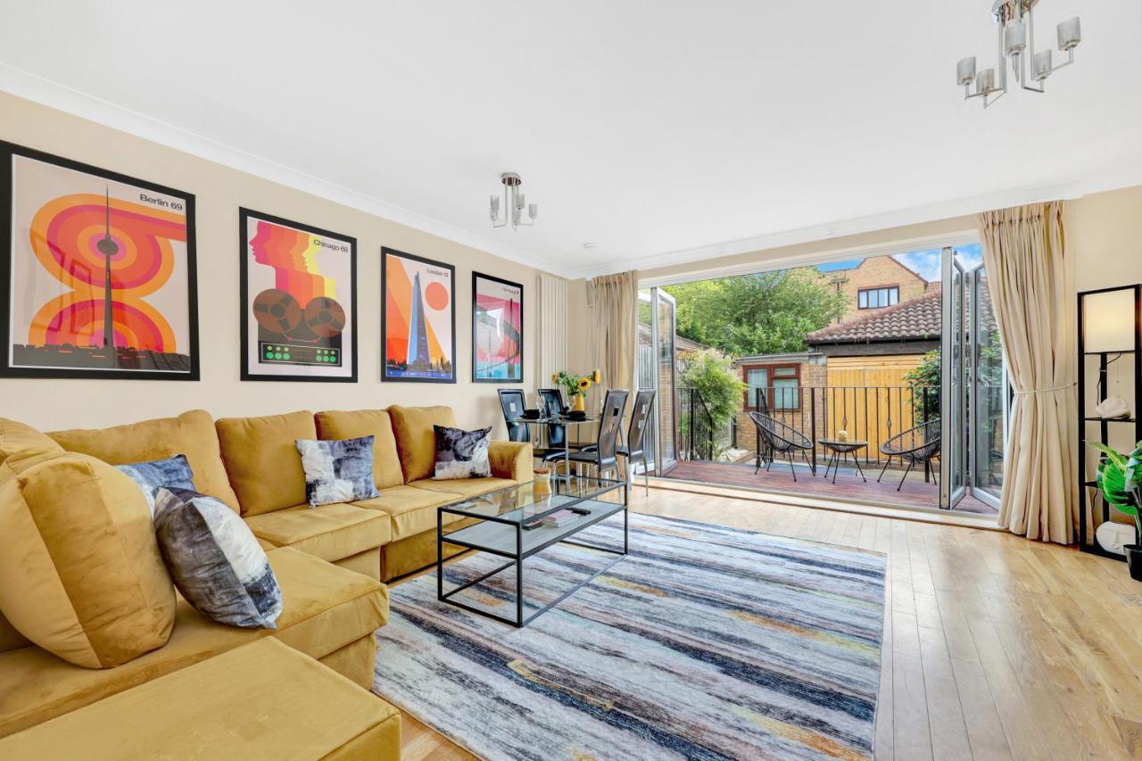 Apartment Charming 3 Bedroom House Short Term & Flexible Renting Canary Wharf With Free Wifi & Garden