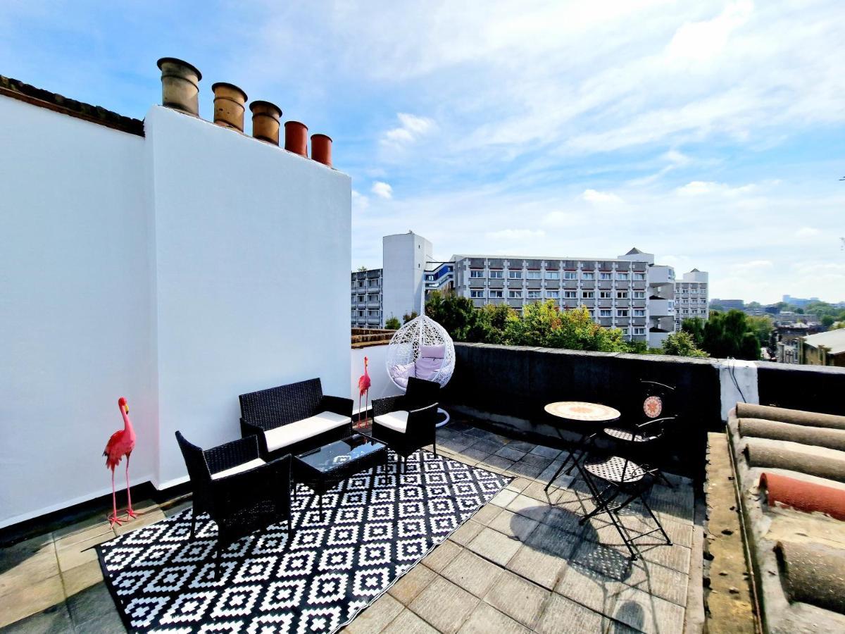 Apartment King's Cross & Angel Area, 4 Bedrooms With 7 Beds & Private Rooftop - Walk To St Pancras International London