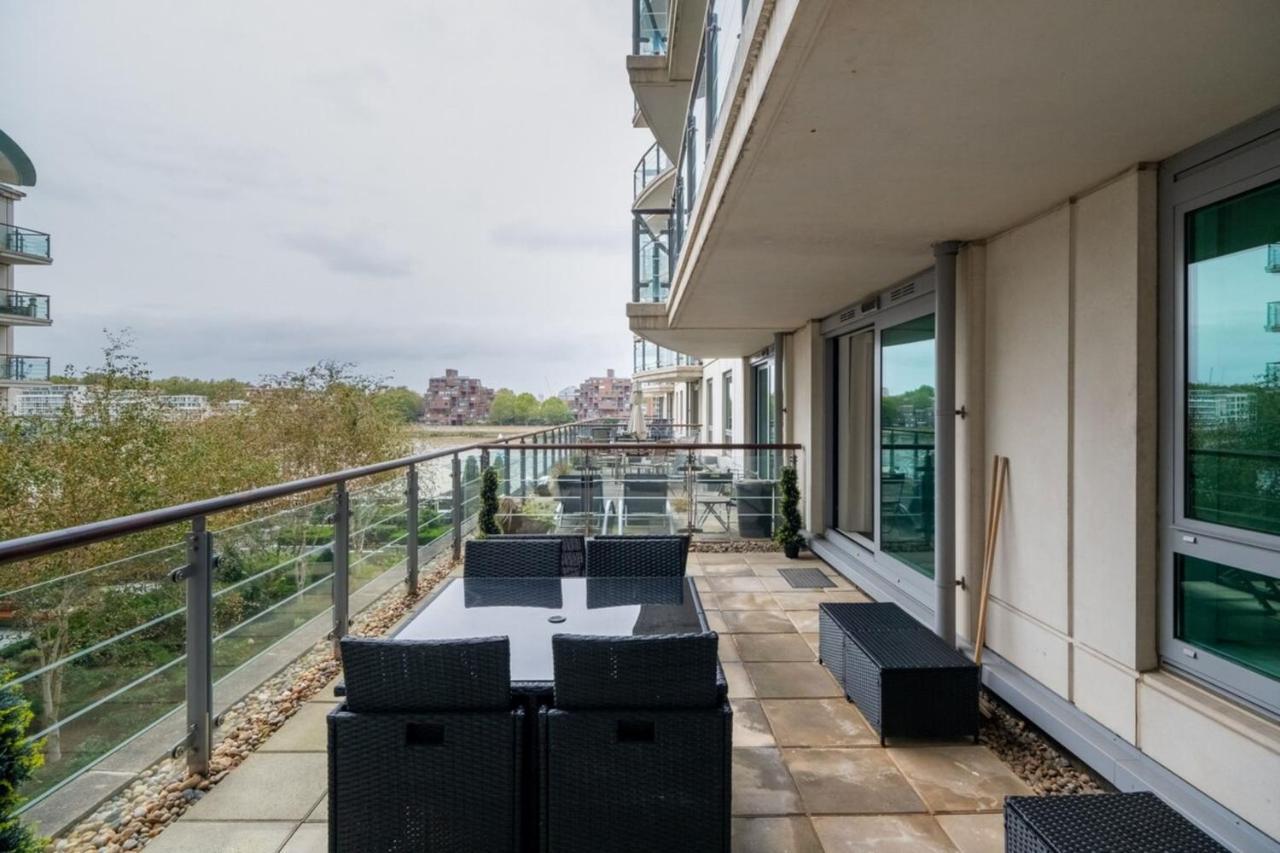 Apartment 2bd Flat W River View Balcony - Vauxhall!