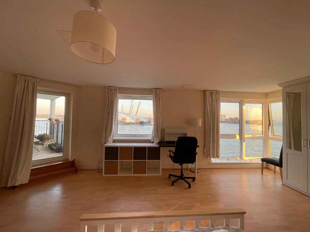 Very Large Ensuite With Wonderful View Over The River Thames In A Peaceful & Calm Residential Building - Shared Flat With 1 Host Homestay London