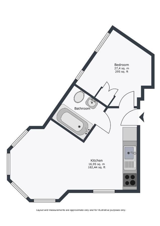 Kensington Olympia Apartment, Breakfast Leilighet London