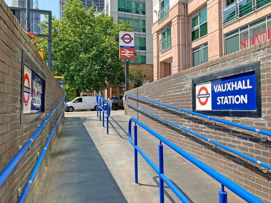 New 1br Wstunning View, 5 Min Vauxhall St London