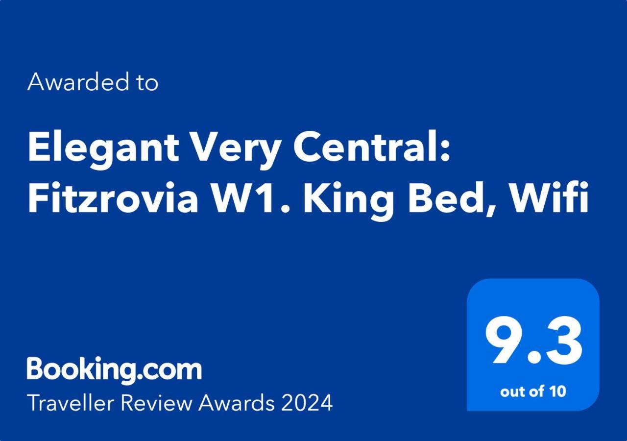Leilighet Elegant Very Central Fitzrovia W1 King Bed, Wifi, Nr Oxford St Affable Informative Host London