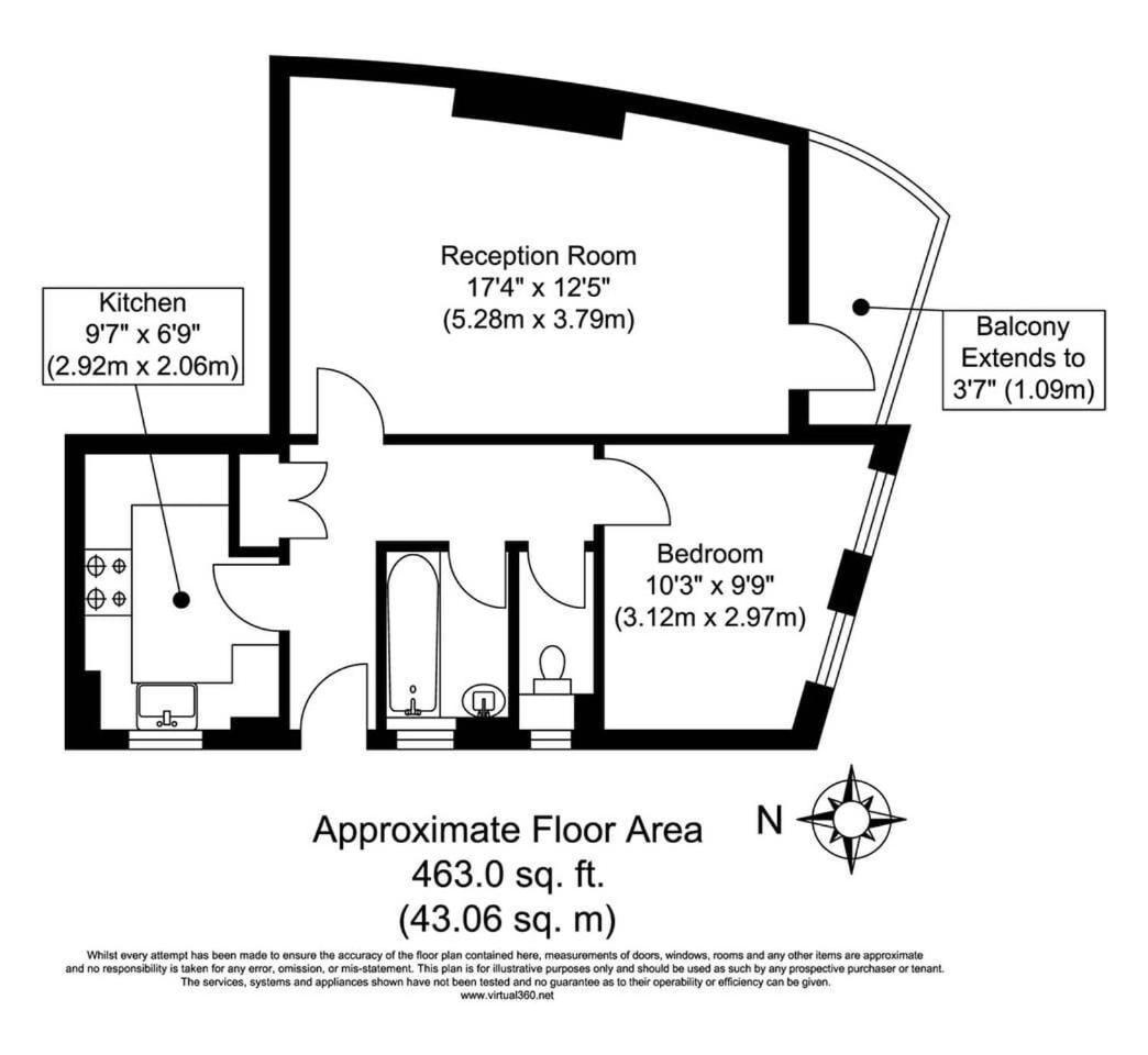 Camden Flat With Terrace For 4 People London