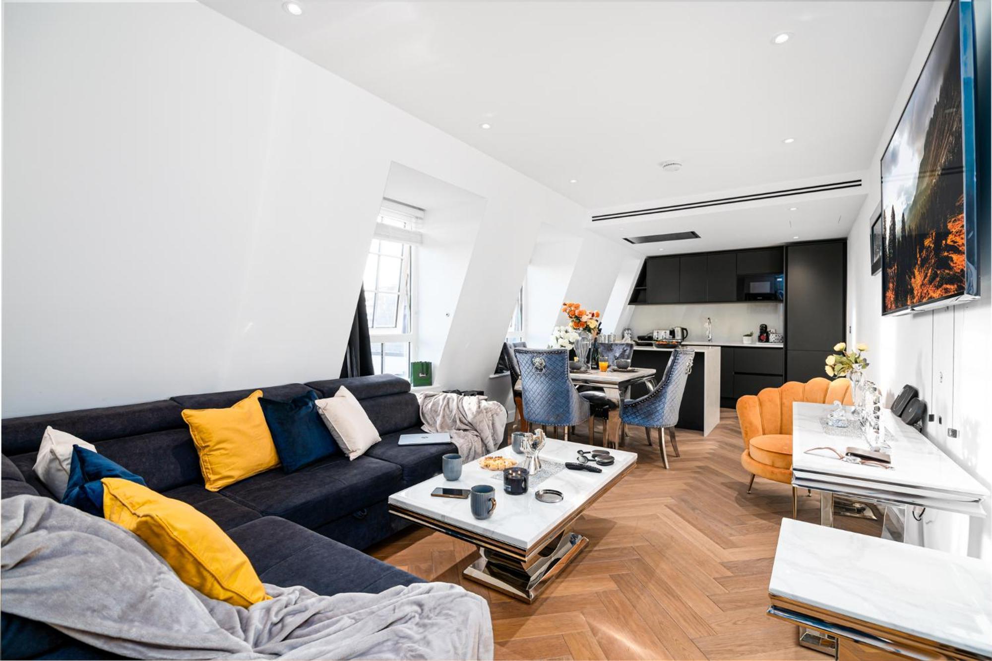 Apartment Stunning 1-bedroom Penthouse In Marble Arch 72 London
