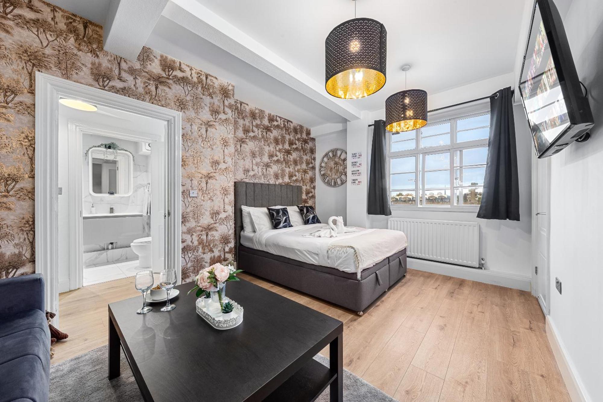 Luxury, Relaxing Apartment! 2 Mins From Paddington Station! Leilighet *