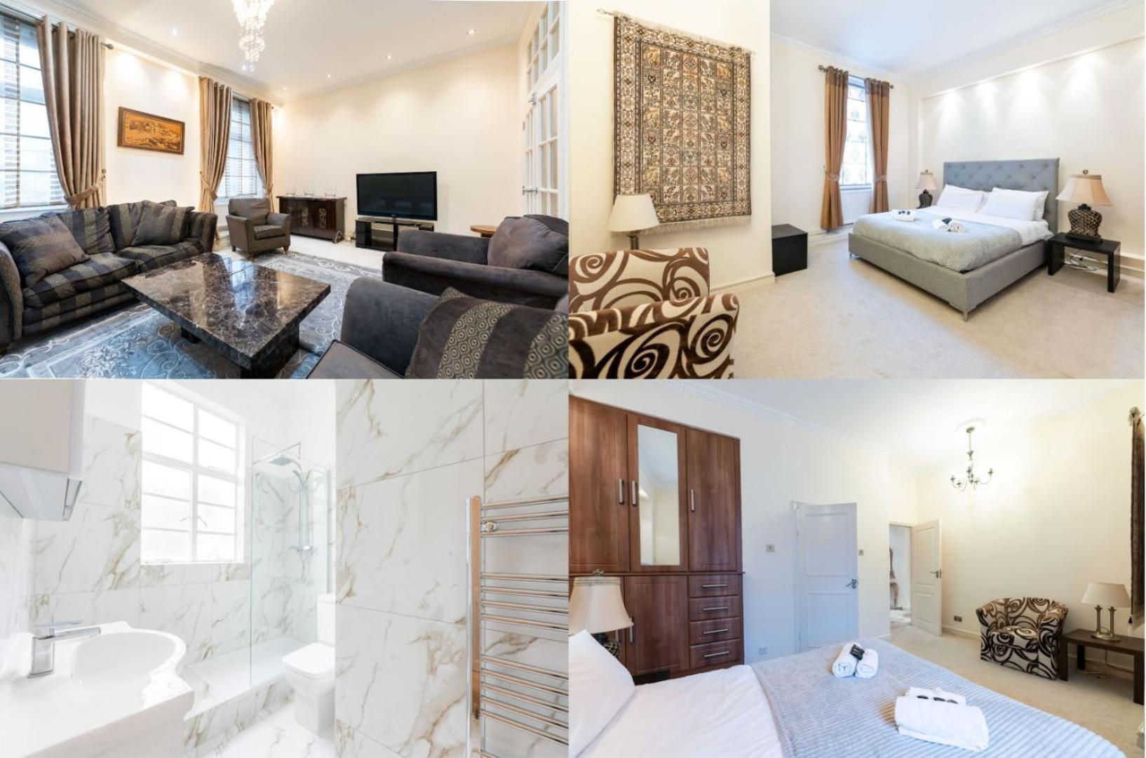 Luxury 4 Bedroom Flat In Sussex Gardens * London