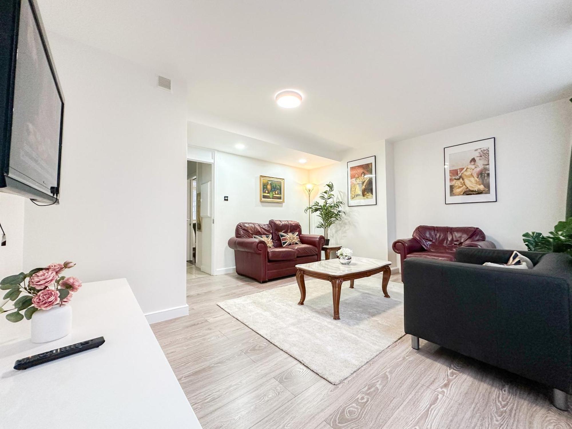 Appartement Cosy 3 Bedroom 3 Bathroom Flat With Private Garden- Maida Vale, Near Paddington Londen