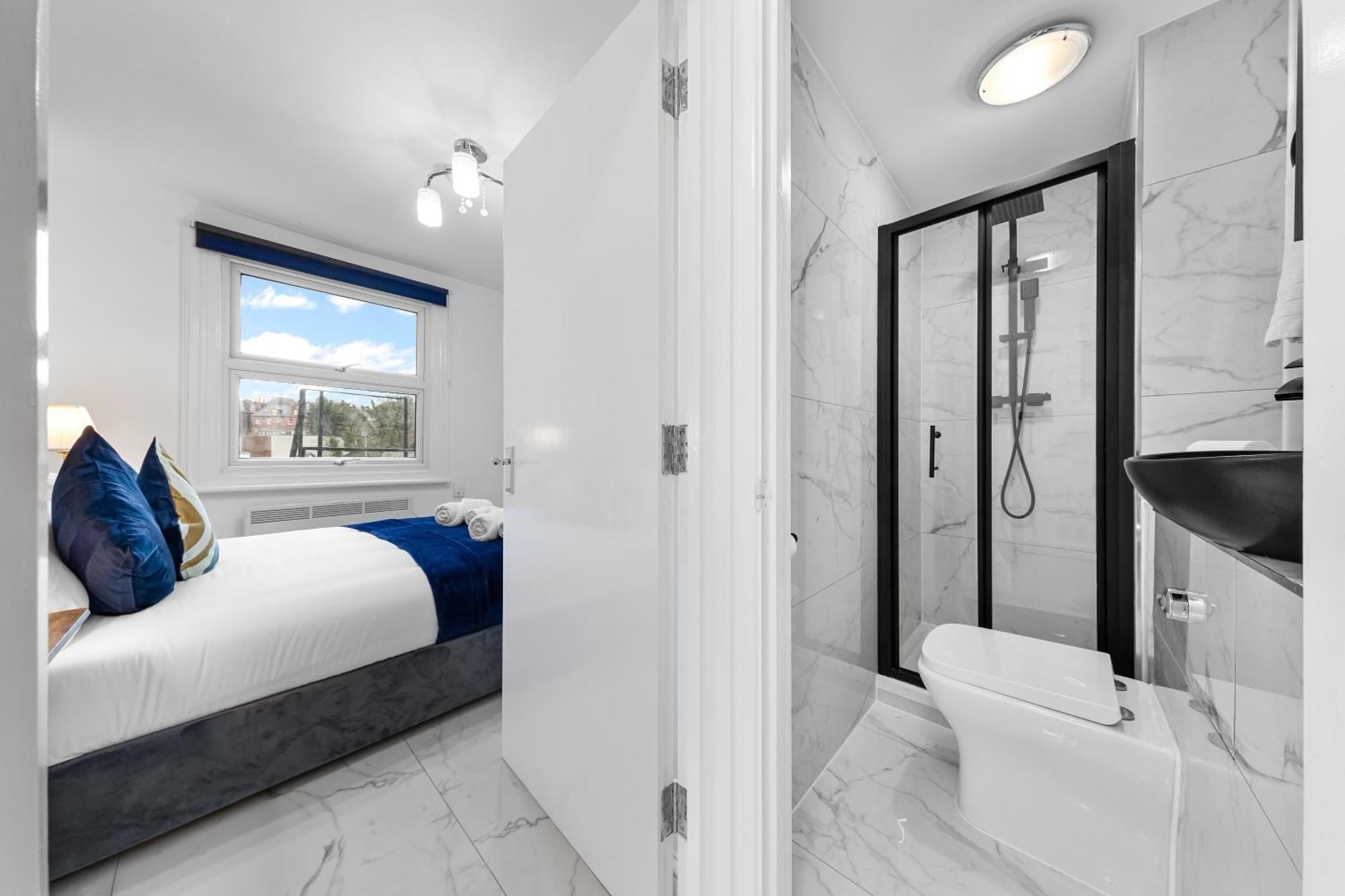 Modern One Bedroom Flat - Sleeps 3 - Transport Links - Finchley Road, Euston, King Cross Station - Nw3 Leilighet *