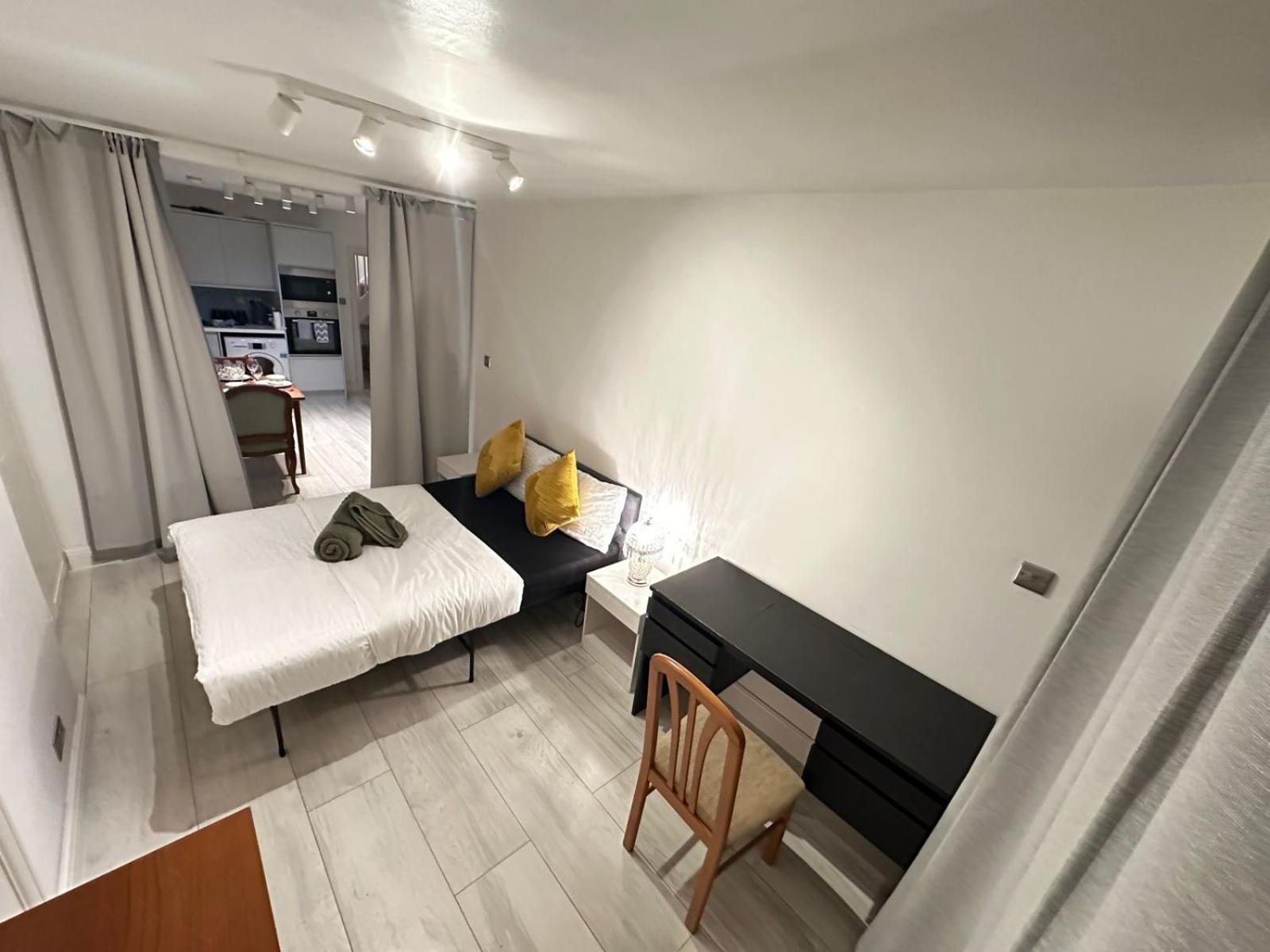 Large Studio With Extra Sofa Bed And Private Bath Plus Kitchen Canary Wharf 1 Leilighet