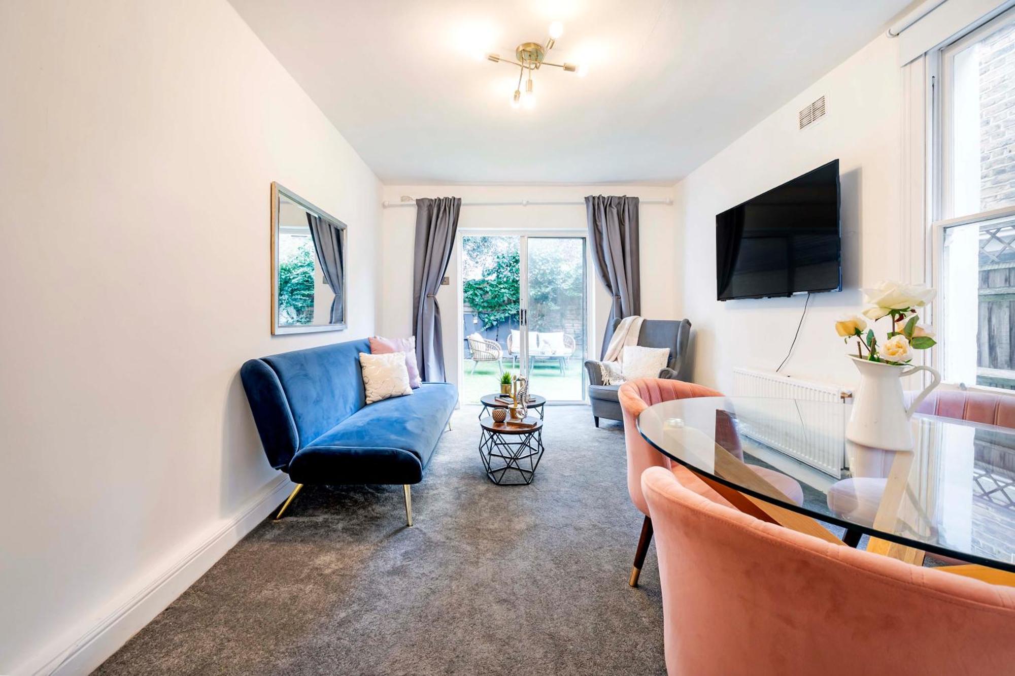 Beautiful Garden Flat Near Chelsea Apartment *