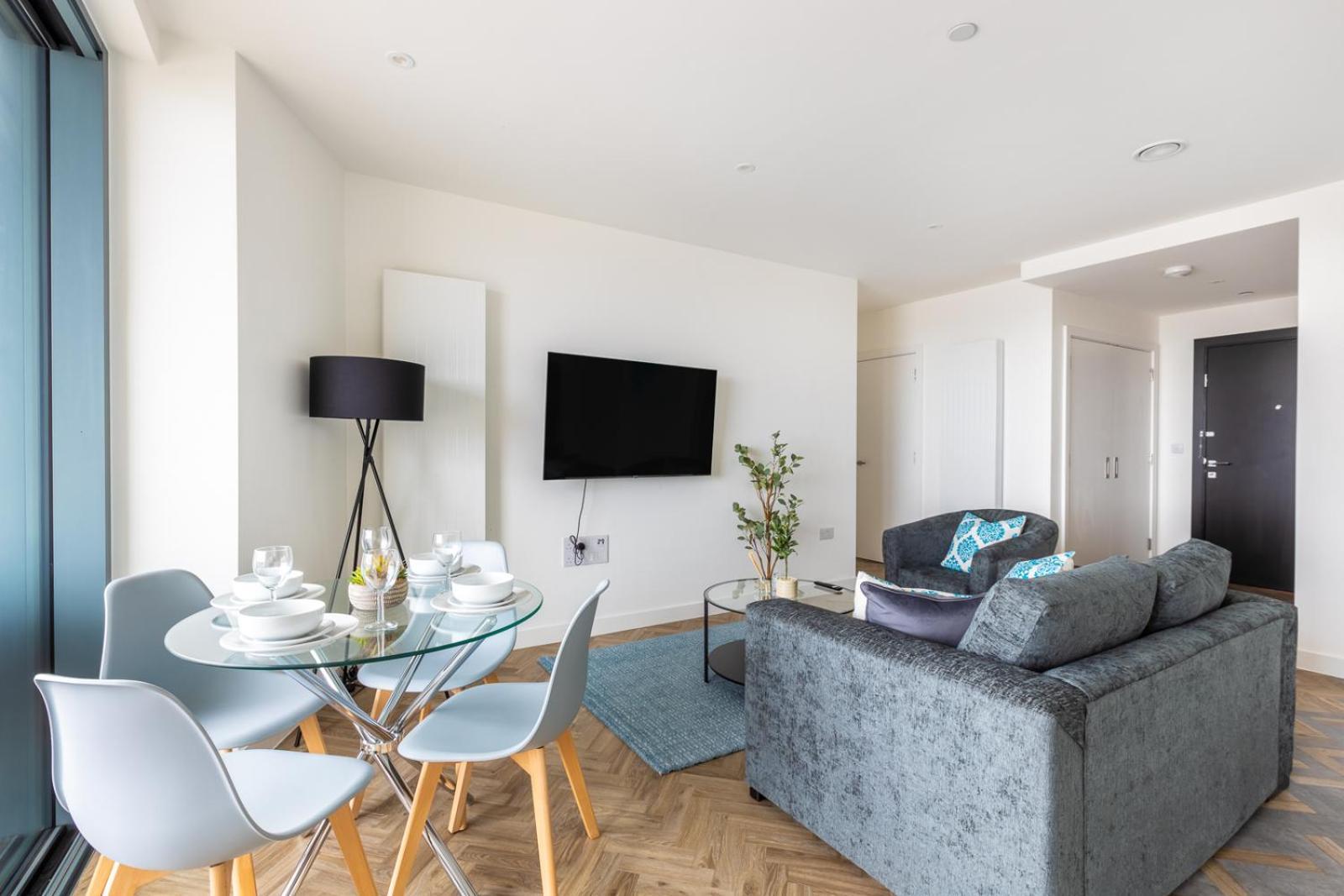 Modern 2bd Flat In Canary Wharf With And River Views Londres