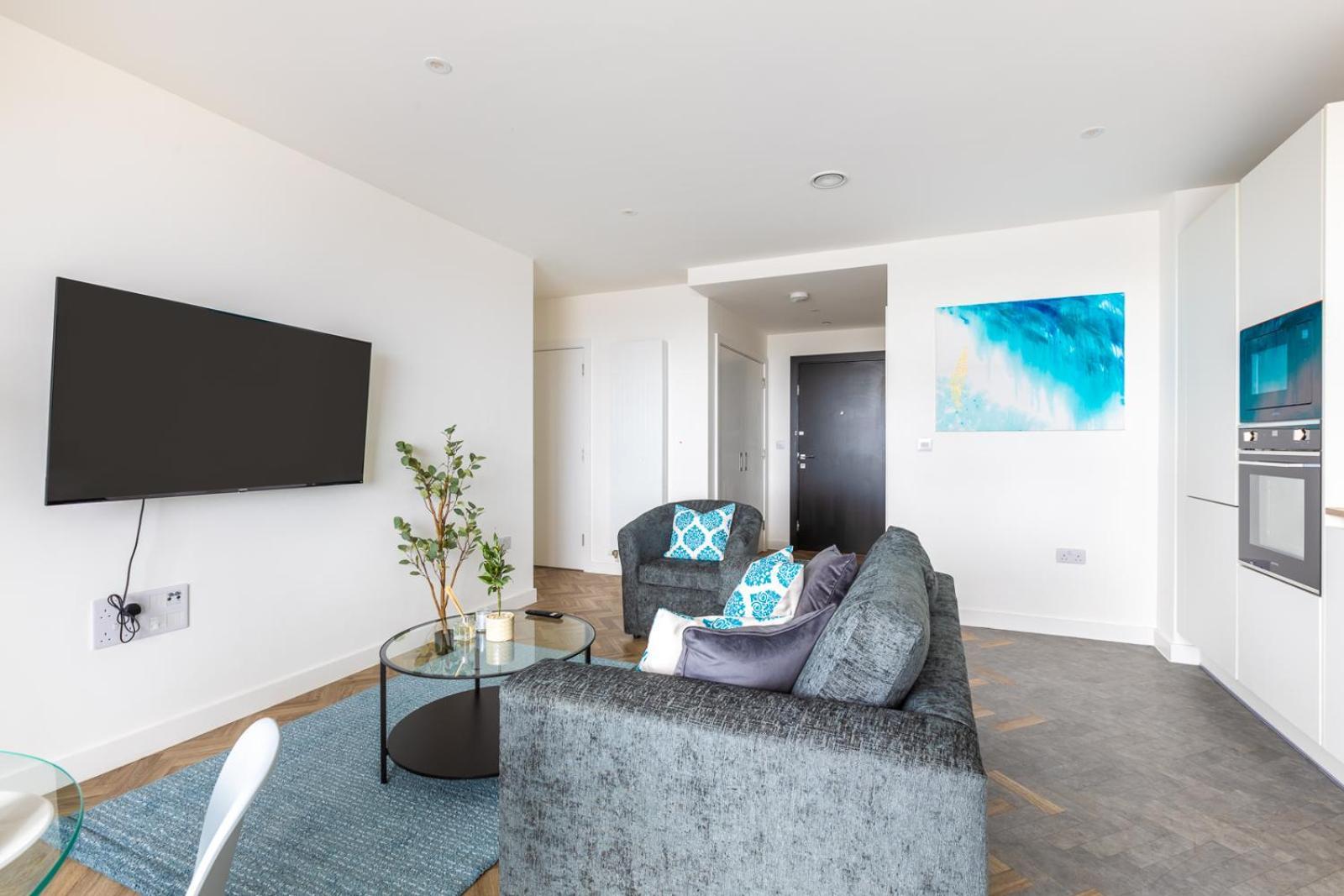 Apartamento Modern 2bd Flat In Canary Wharf With And River Views