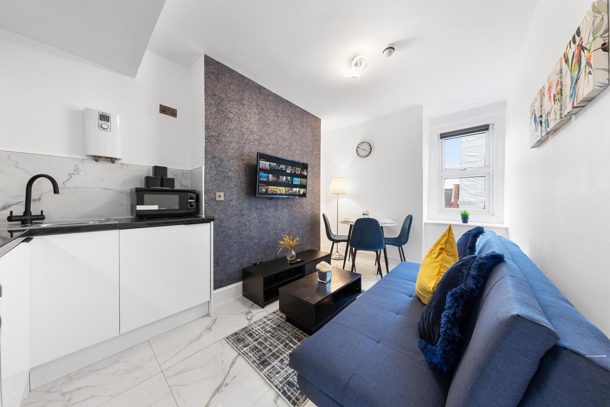 Leilighet Modern One Bedroom Flat - Sleeps 3 - Transport Links - Finchley Road, Euston, King Cross Station - Nw3