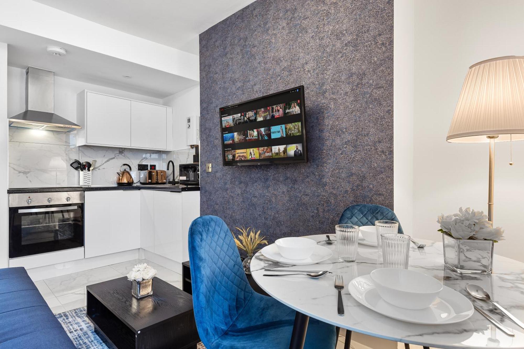 Leilighet Modern One Bedroom Flat - Sleeps 3 - Transport Links - Finchley Road, Euston, King Cross Station - Nw3