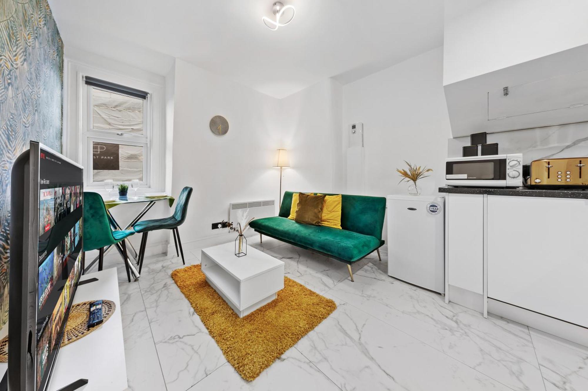 Modern One Bedroom Flat - Sleeps 3 - Near Zoo, Regent's Park, Camden Market - Nw3 Finchley Road Apartment London