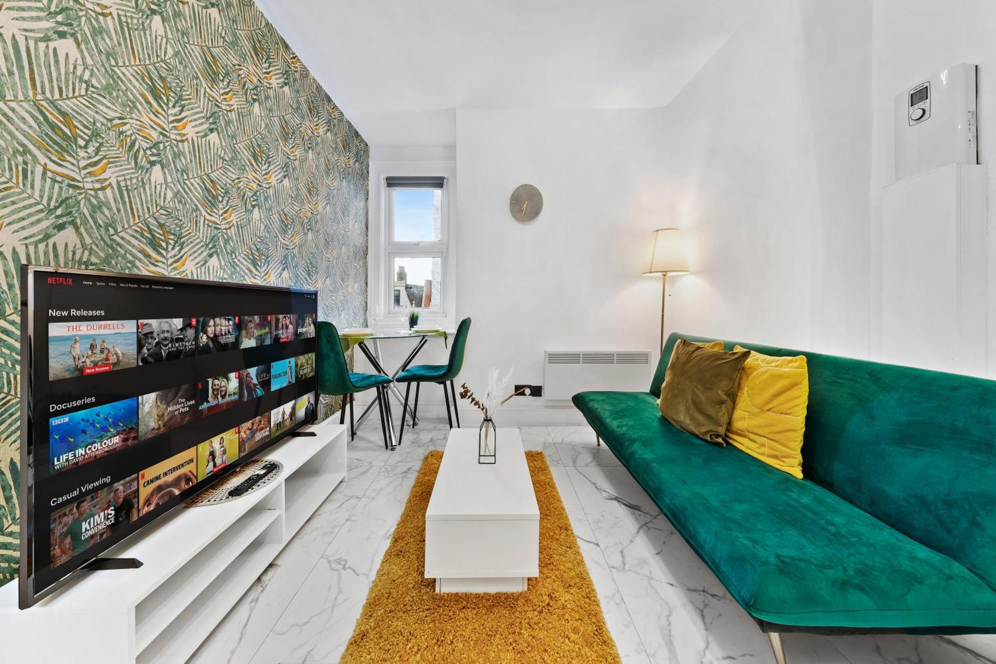 Modern One Bedroom Flat - Sleeps 3 - Near Zoo, Regent's Park, Camden Market - Nw3 Finchley Road Apartment