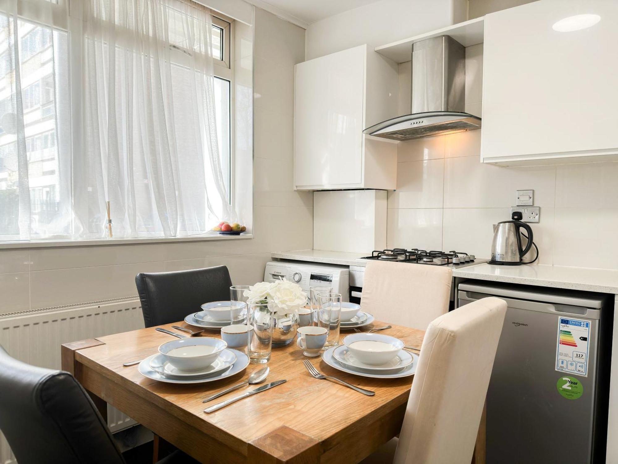 Appartement Cosy 3 Bedroom 3 Bathroom Flat With Private Garden- Maida Vale, Near Paddington *