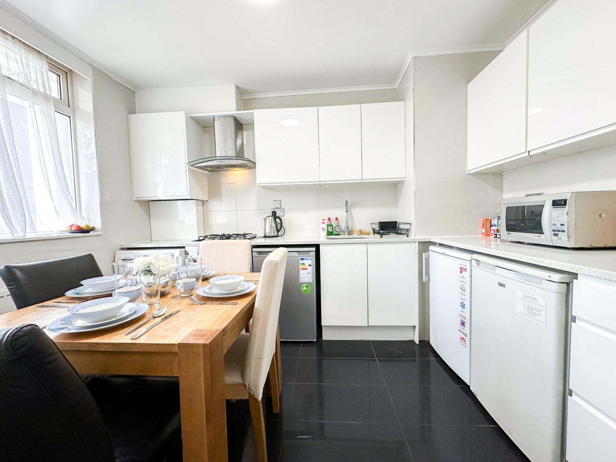 Appartement Cosy 3 Bedroom 3 Bathroom Flat With Private Garden- Maida Vale, Near Paddington *