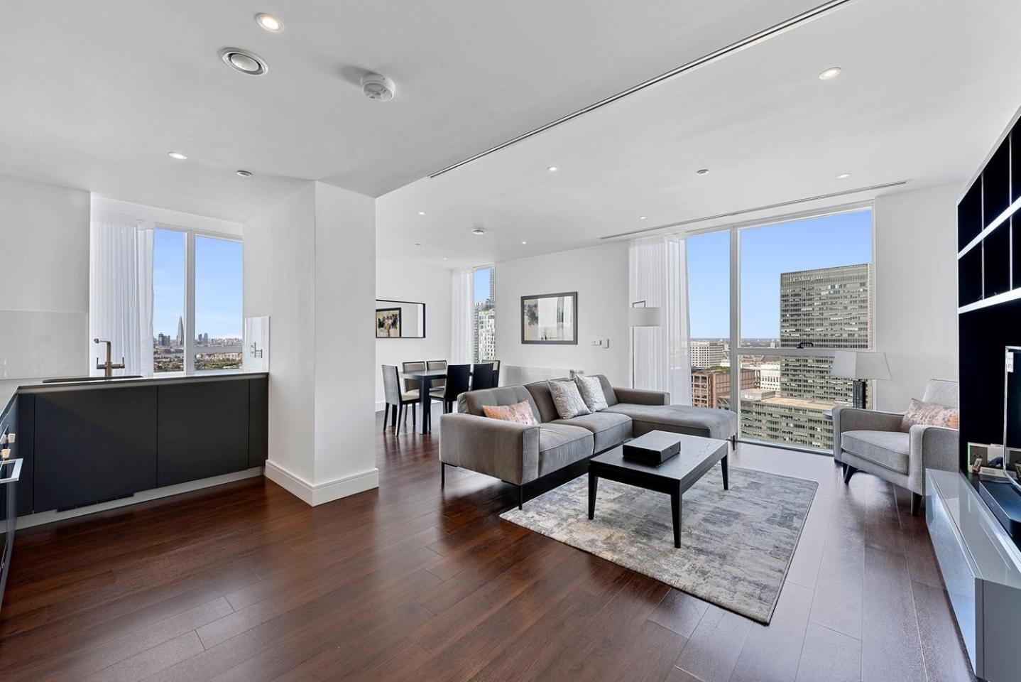 Appartement Large 2 Bed With High Rise View Canary Wharf