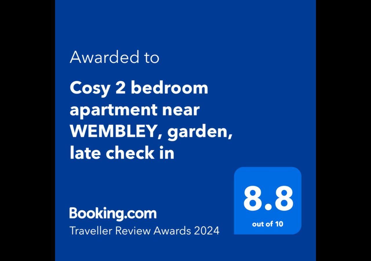 Cosy 2 Bedroom Near Wembley, Garden, Late Check In Apartment London