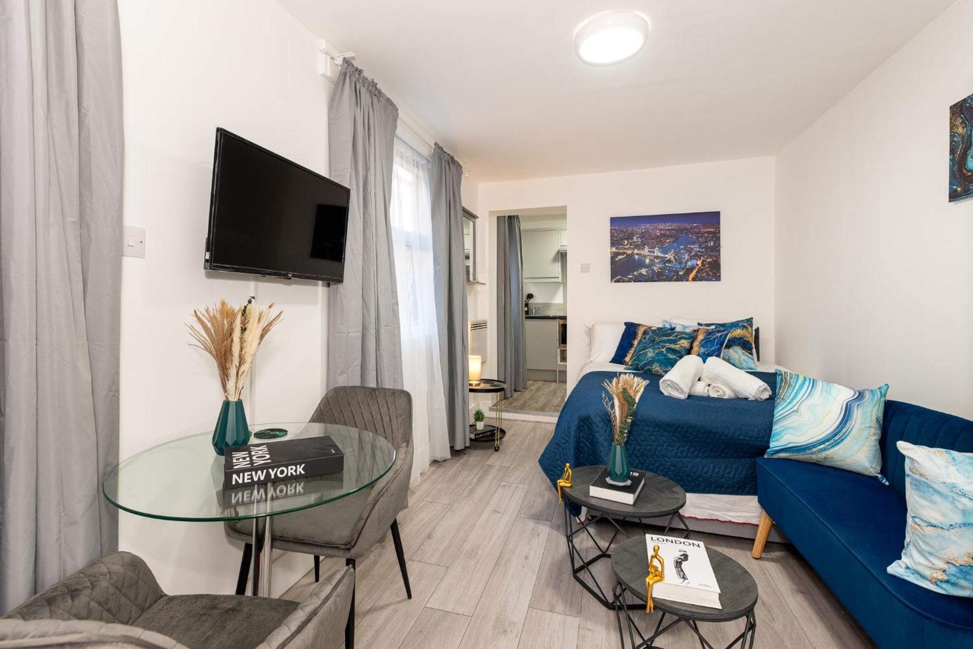 Apartment Cozy Ground-floor Studio, Excellent Access London