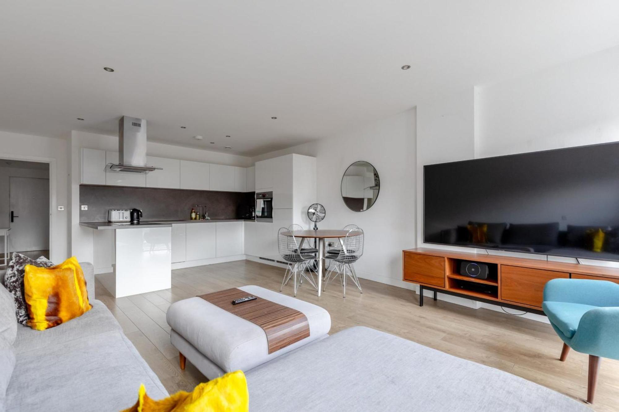 Apartment Gorgeous 1bd Flat - 10 Mins From Clapham Common!