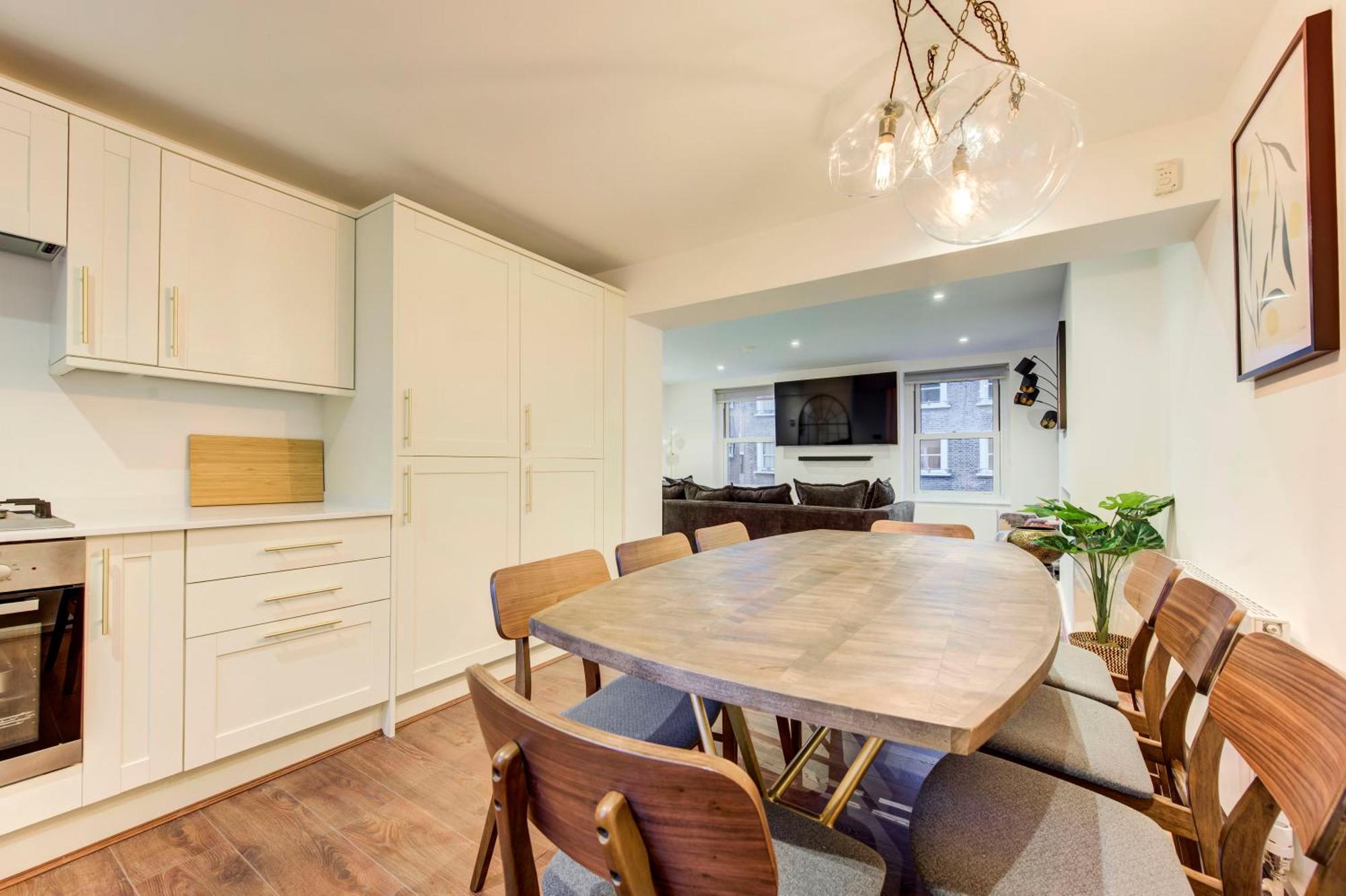 Prime Location Marylebone 4 Bed Designer Flat Apartamento *