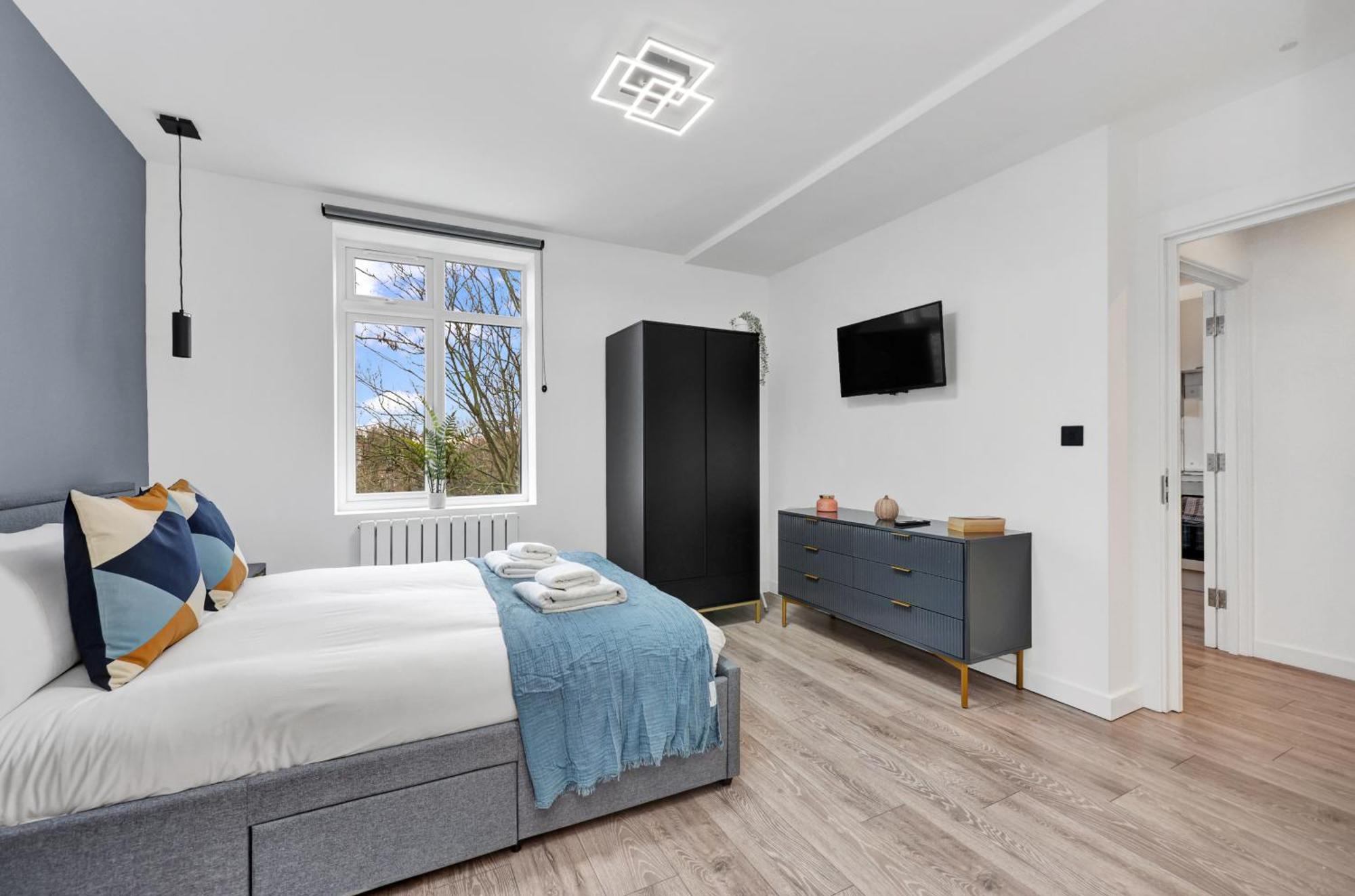 Hilldrop Short Term & Flexible Renting Islington With Free Wifi, Parking & Garden Appartement Londen