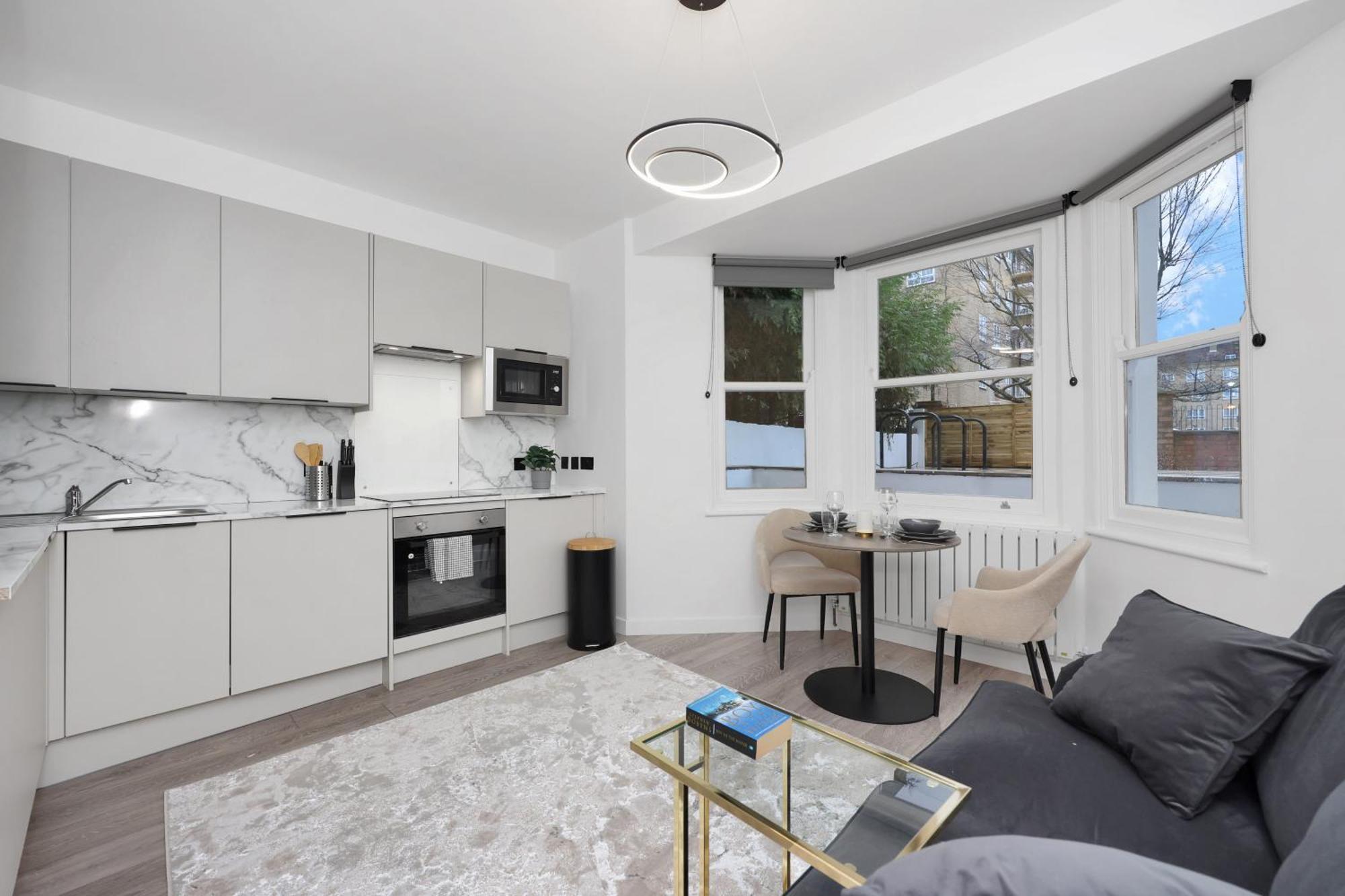 Hilldrop Short Term & Flexible Renting Islington With Free Wifi, Parking & Garden Appartement Londen
