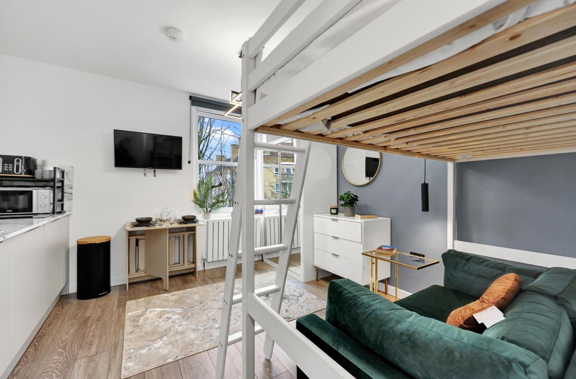 Hilldrop Short Term & Flexible Renting Islington With Free Wifi, Parking & Garden Appartement Londen