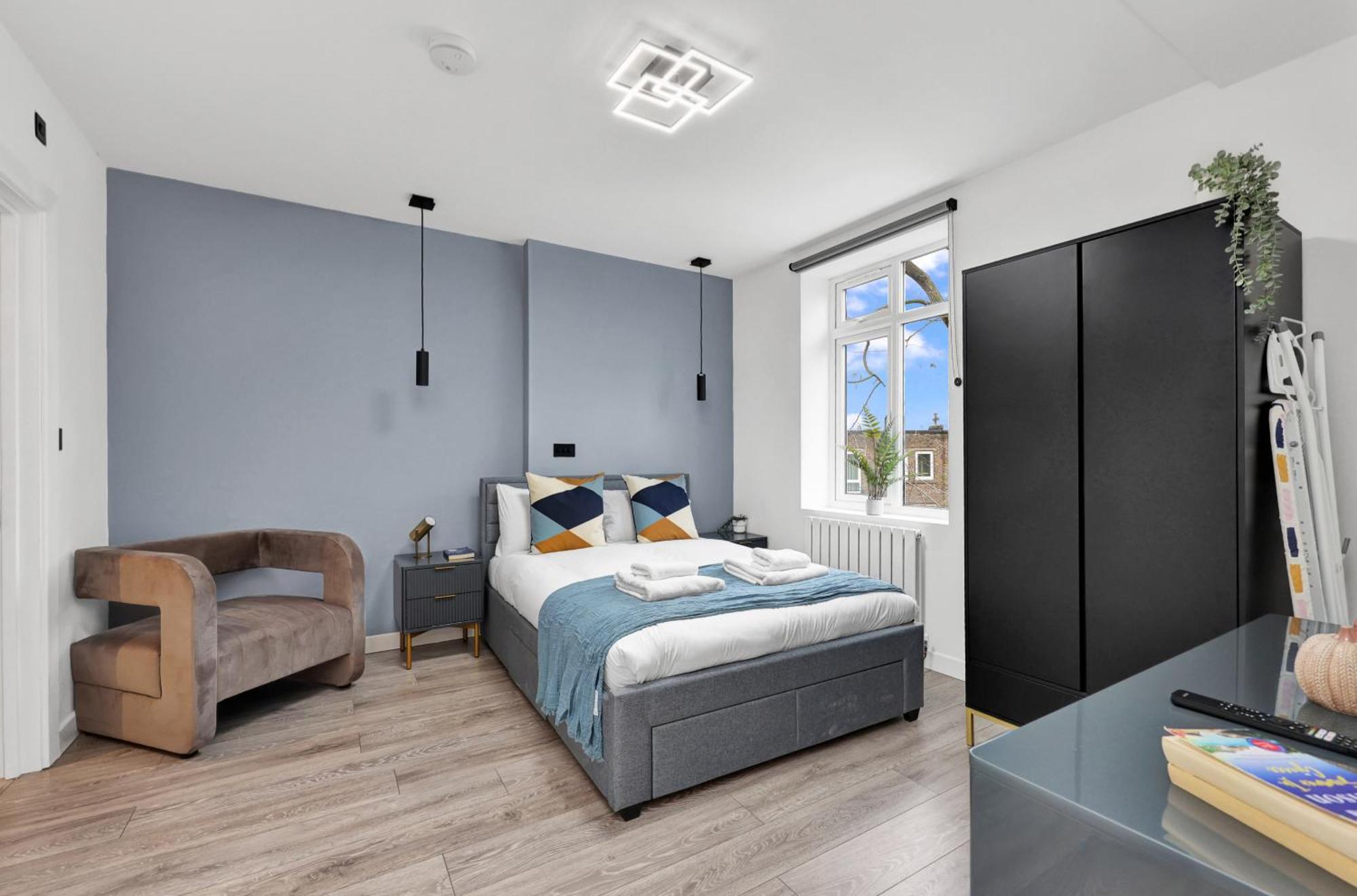 Hilldrop Short Term & Flexible Renting Islington With Free Wifi, Parking & Garden Appartement Londen