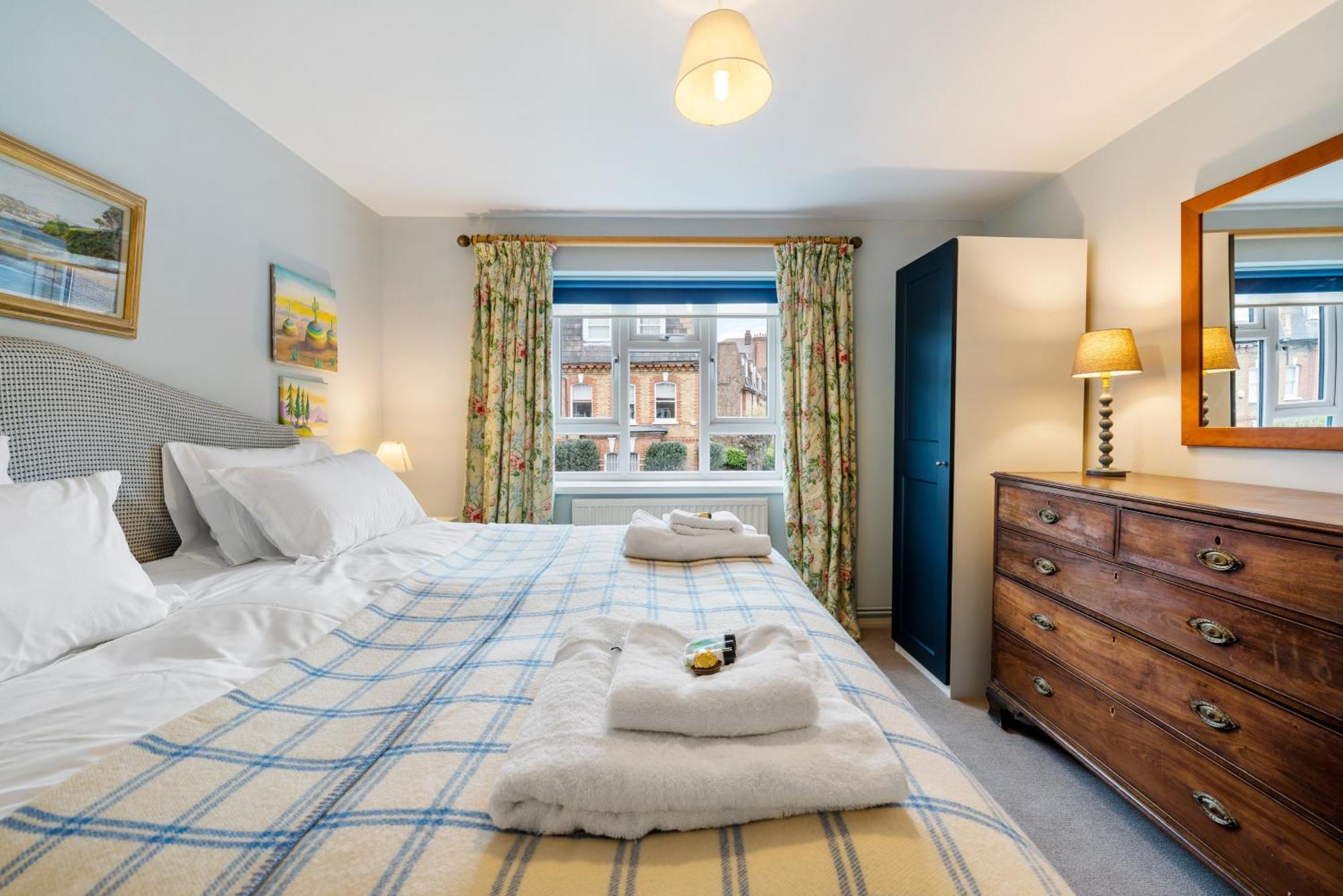 Leilighet Bright & Cosy Gem ~ Battersea Park View ~ King Bed London