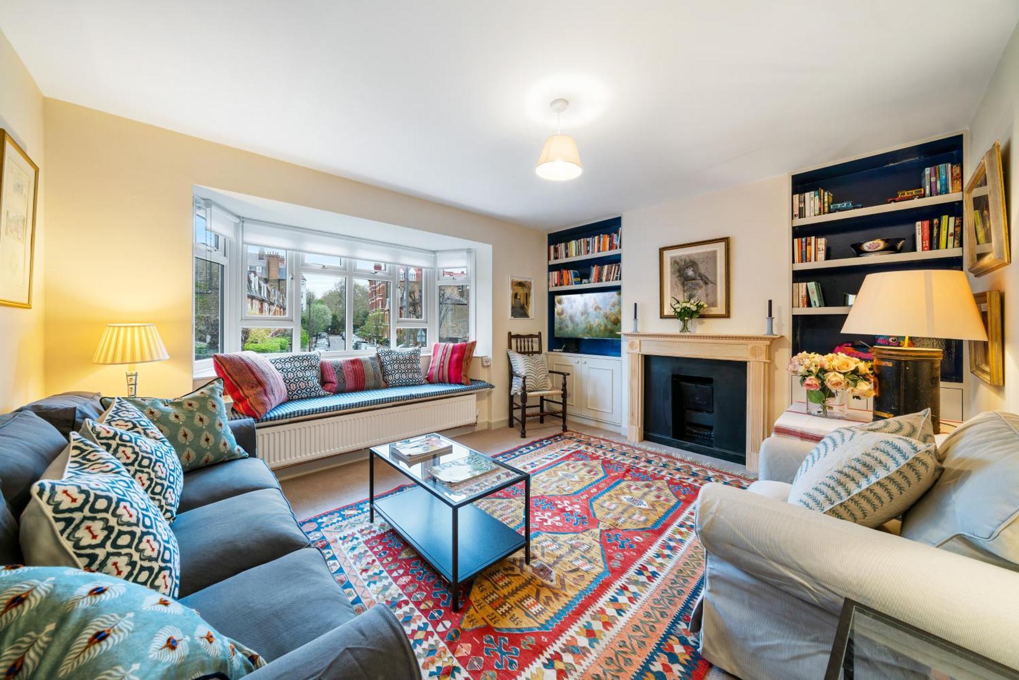 Leilighet Bright & Cosy Gem ~ Battersea Park View ~ King Bed