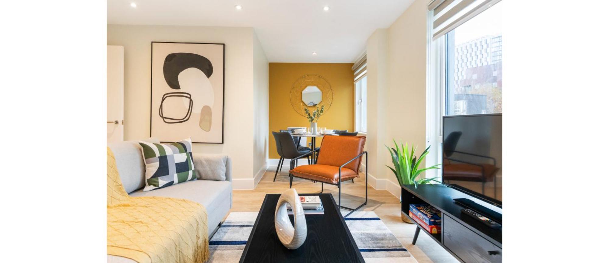 Your Home: 1br Flat With Modern Amenities London