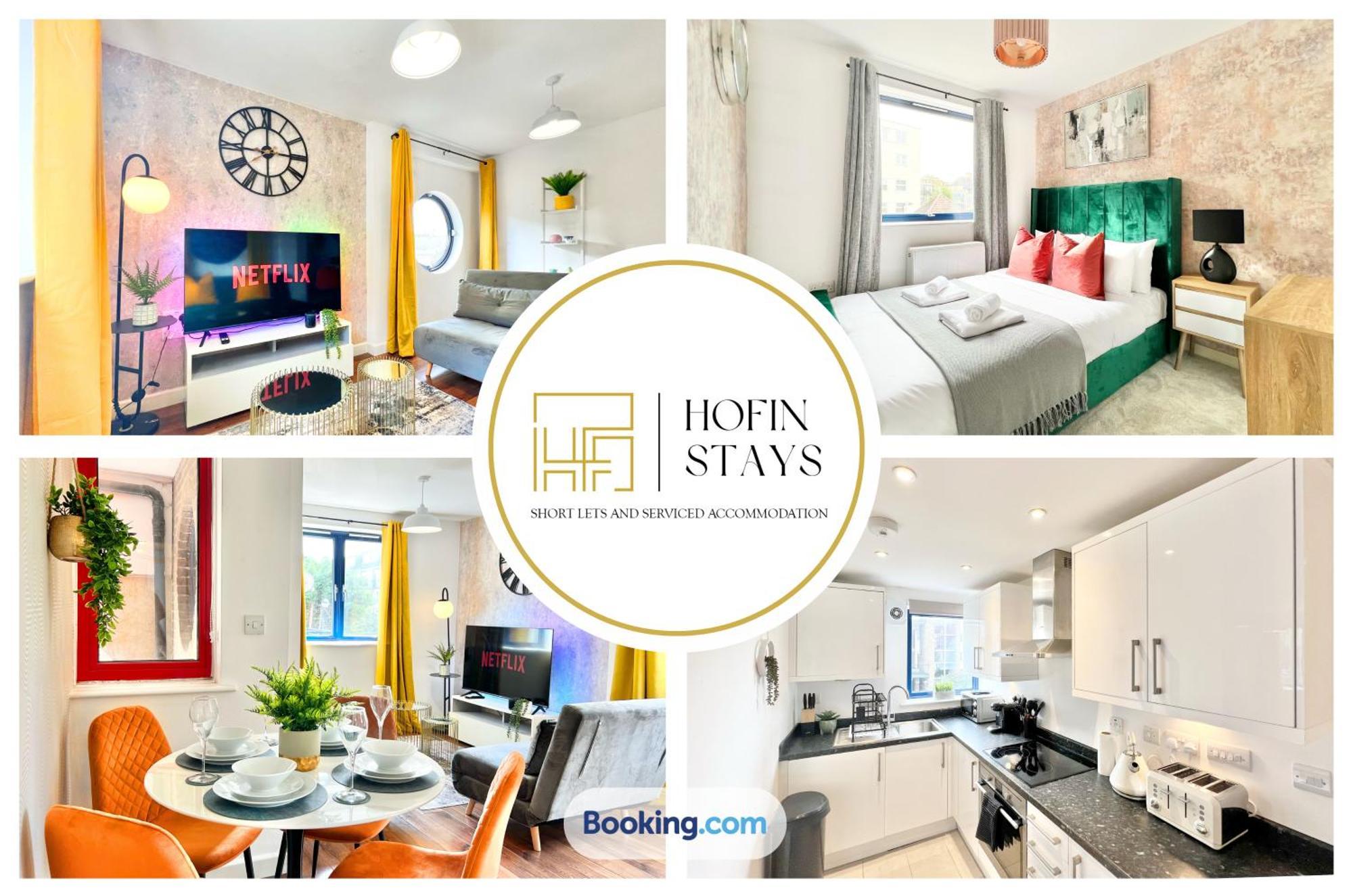 Weekly Or Monthly - Relocation & Business - 4 Guests - By Hofin Stays Short Lets & Serviced Apartment