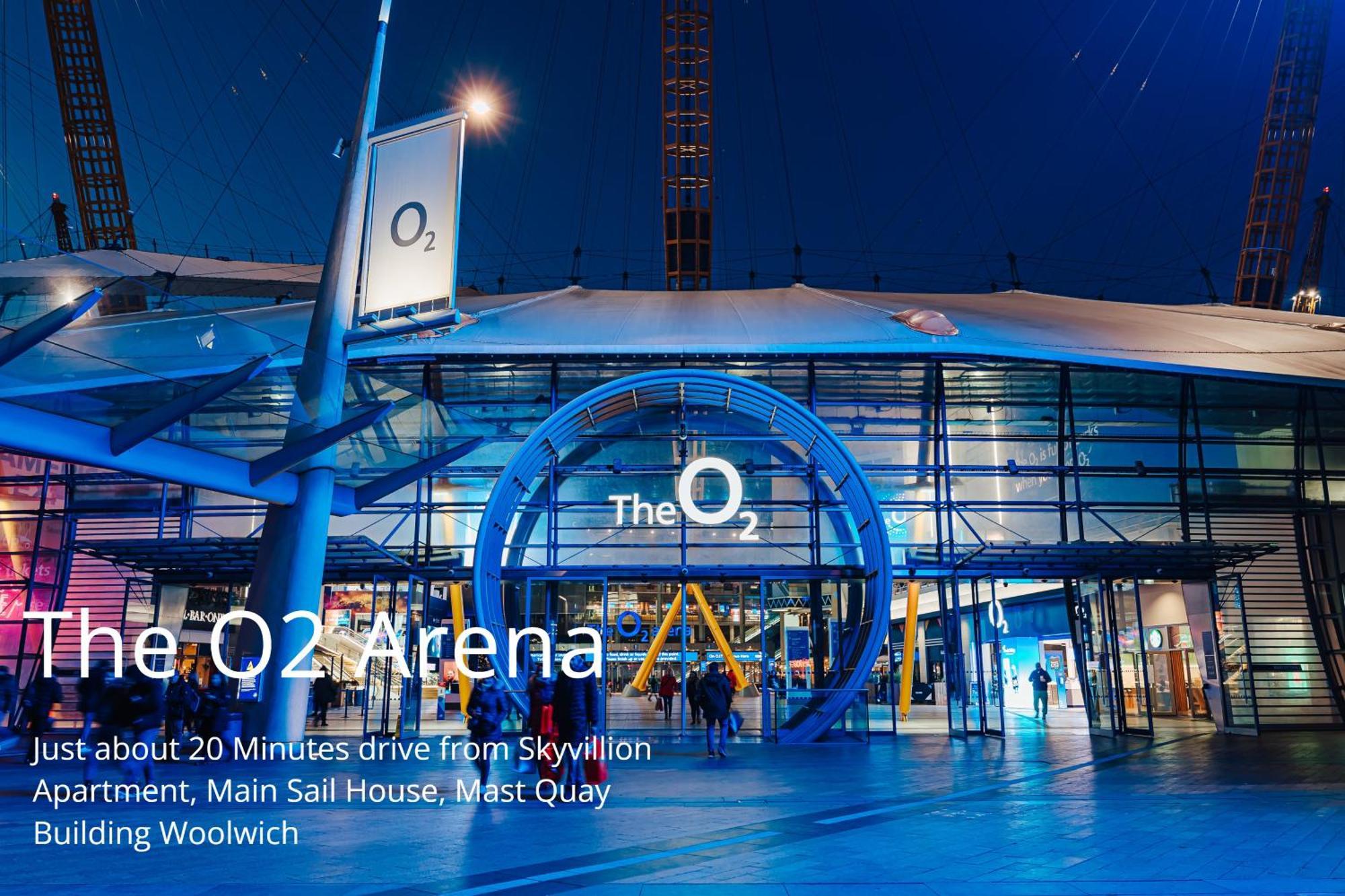 Skyvillion - Skyview Overseeing River Thames By Woolwich Ferry, Near Excel, O2 Arena, Airport, Free Wifi & Free Onsite Parking, Fantastic Rates For Longer Apartamento *