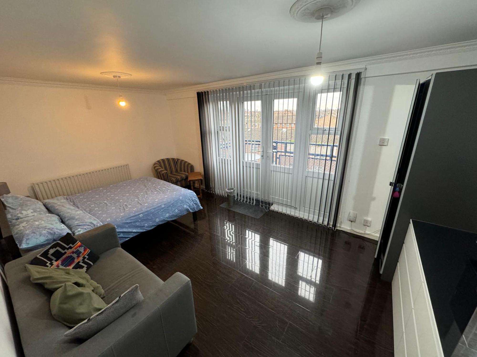 Large With Balcony Overlooking * London