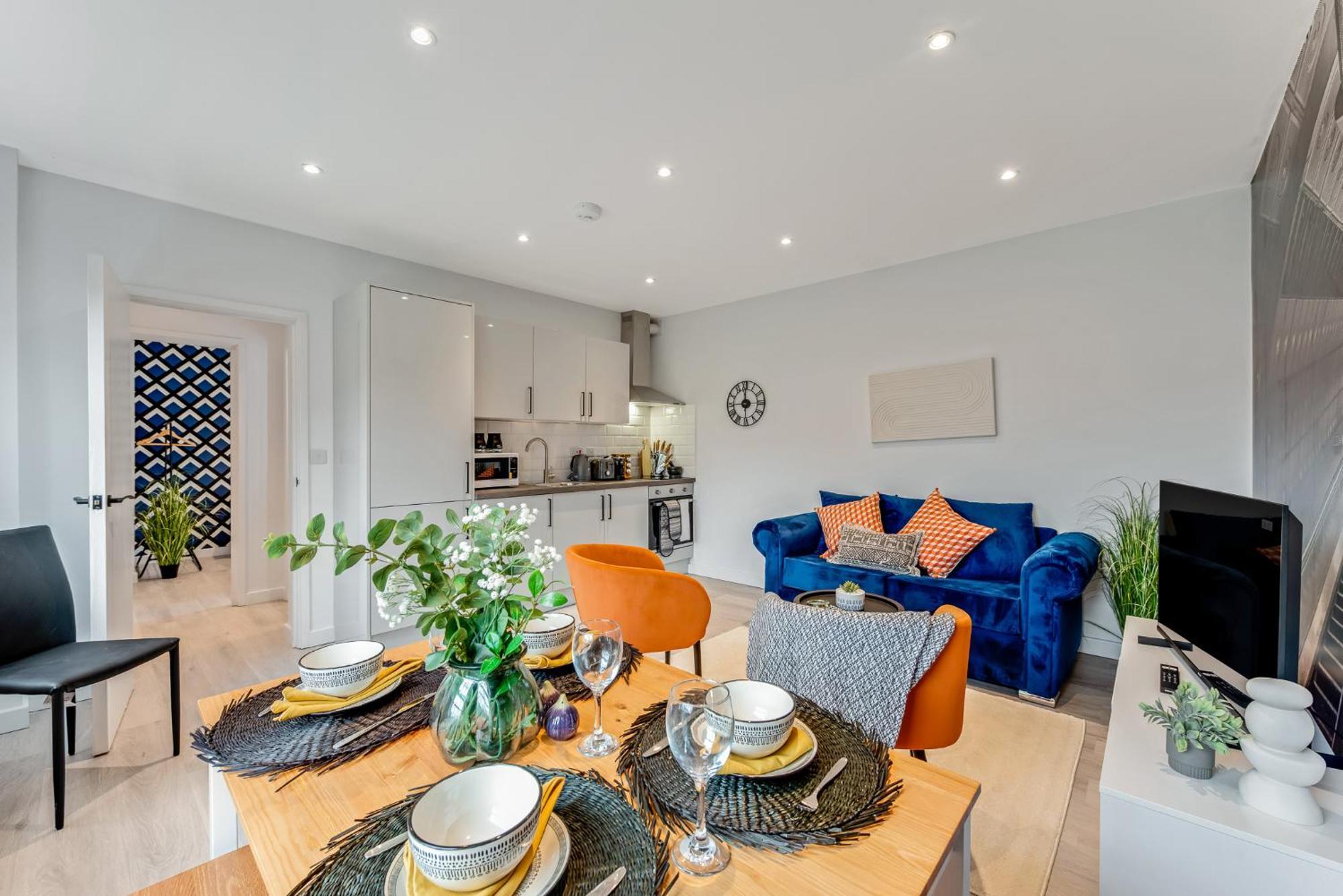 Apartment Bright And Relaxing One Bedroom Flat London