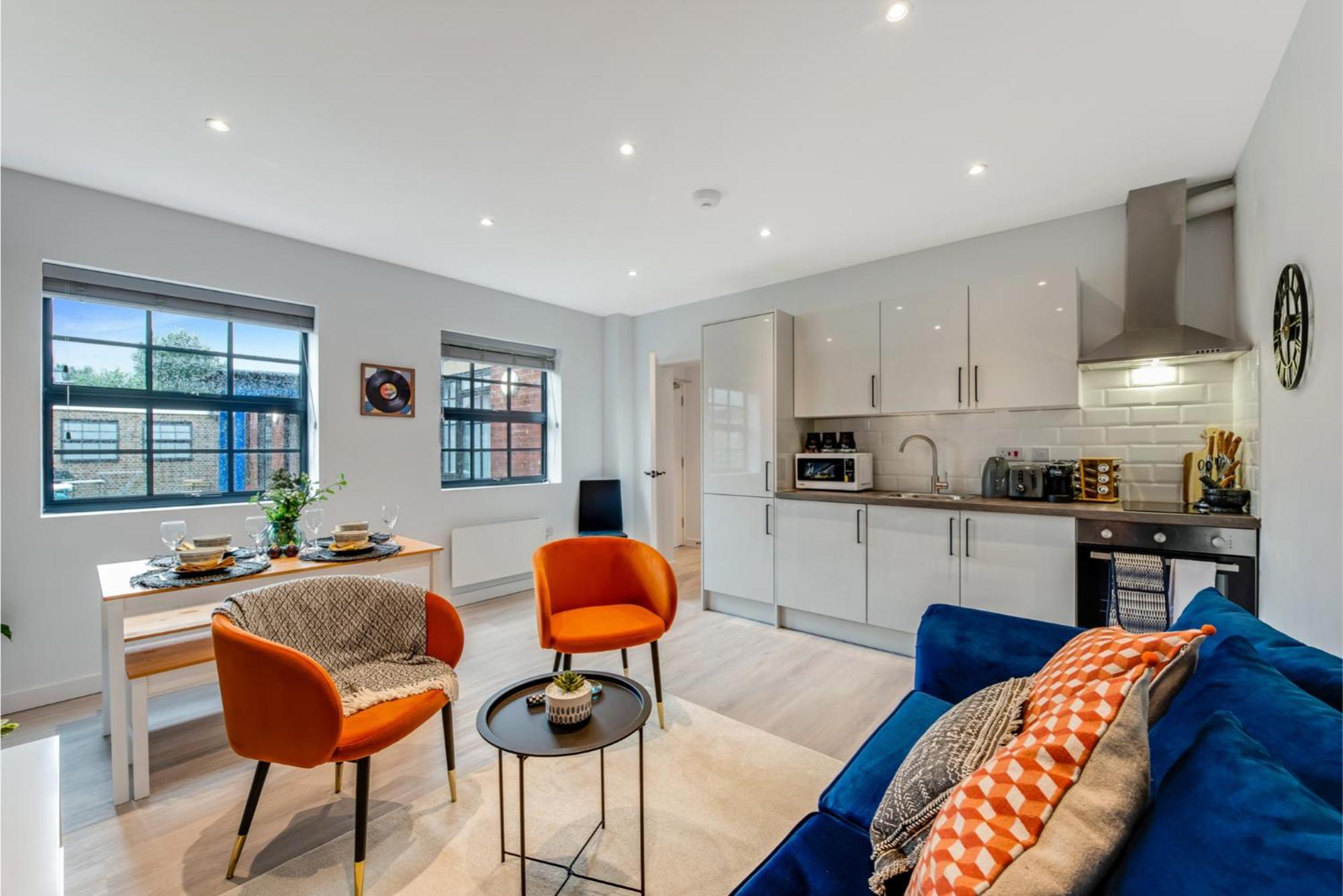 Bright And Relaxing One Bedroom Flat Apartment *