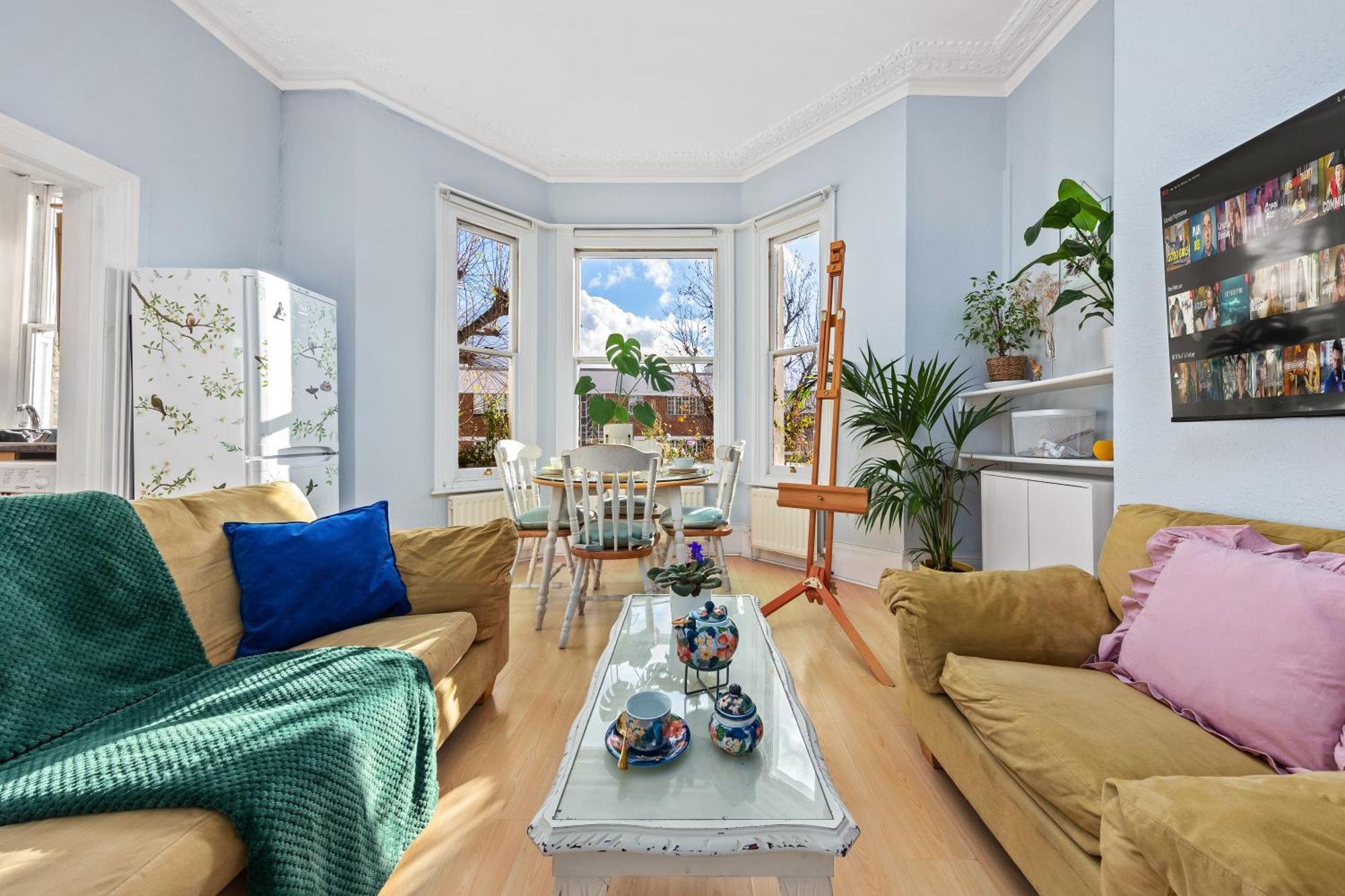 Leilighet Artist's Bright Hampstead Heath Village 2 Bed *